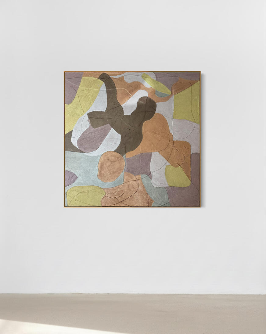 Refracted memory series you Alex Elbers .showcasing one of the unique and original paintings.